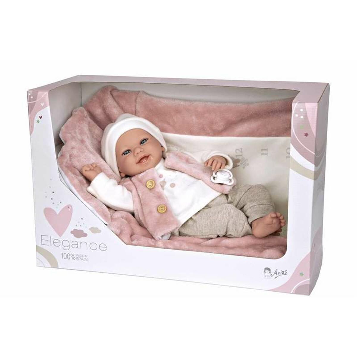 Lutka bebe Arias Elegance